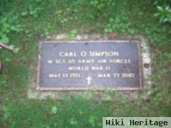 Carl O Simpson