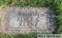 Alice C Kernz