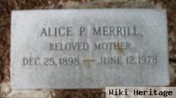 Alice Perry Merrill