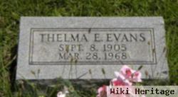 Thelma Elizabeth Evans