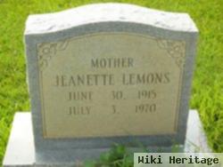 Jeanette Knight Lemons