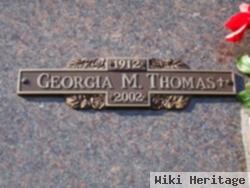 Georgia M Thomas