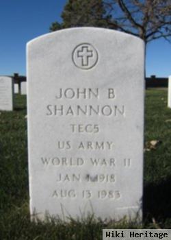 John S Shannon