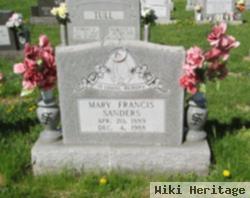 Mary Francis Sanders