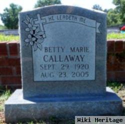 Betty Marie Callaway