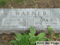 Gordon H Warner