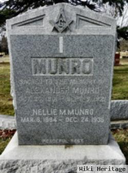 Nellie M Munro