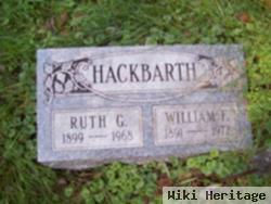 Ruth Gertrude Sherwin Hackbarth