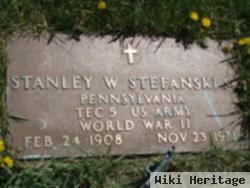 Stanley W Stefanski, Sr