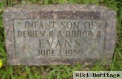 Infant Son Evans