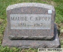 Maude C Kropf