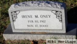Irene M Malin Oney