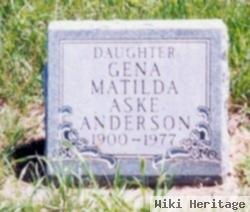 Gena Matilda Aske Anderson