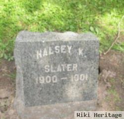 Halsey K Slater