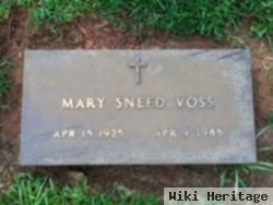 Mary Sneed Voss