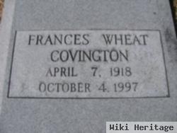 Frances Wheat Covington