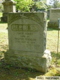 Mary Curry Peebles