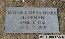 Minnie Lorena Davis Pharr Huffman