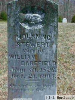 Mourning Stewart Barefield