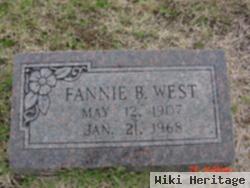 Fannie B. West