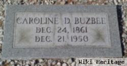 Caroline D Buzbee