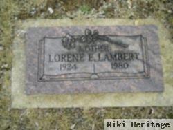 Lorene E. Goff Lambert