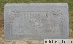 Sarah Sagora "sallie" Campbell Blake