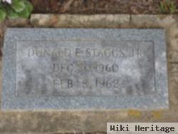 Donald E Staggs