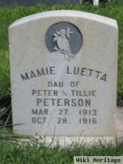 Mamie Luetta Peterson