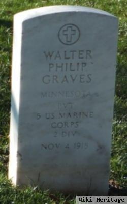 Pvt Walter Philip Graves