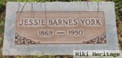 Mrs Jessie Barnes Barnes York