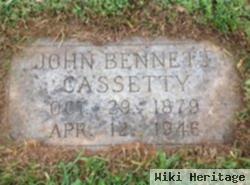 John Bennett Cassetty