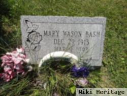 Mary Wason Bash