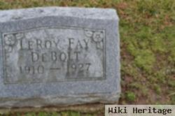 Leroy Fay Debolt