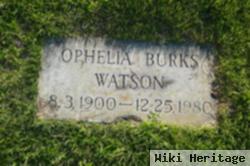 Ophelia Burks Watson