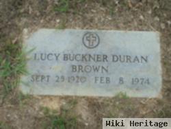 Lucy Buckner Duran Brown