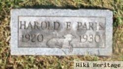 Harold F. Paris