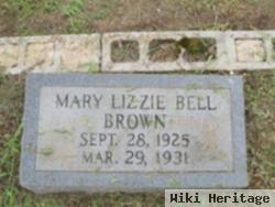 Mary Lizzie Bell Brown