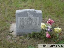 Melvin D Hickman
