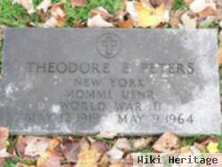 Theodore E Peters