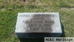 Nannie Ulmer Browning Riggs