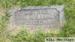 Ann Williams Green