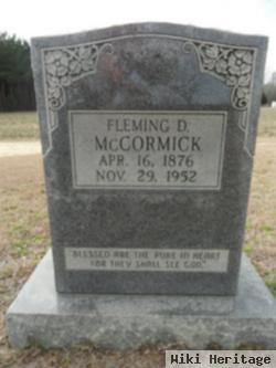 Fleming D. Mccormick