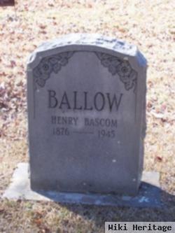 Henry Bascom Ballow