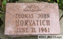 Thomas John Horvatich