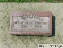 Bessie Alice Hood Timmons