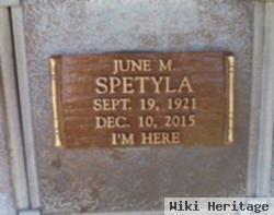 June M. Spetyla