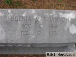 Eugenia M. Shannon