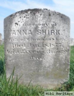 Anna Sauder Shirk