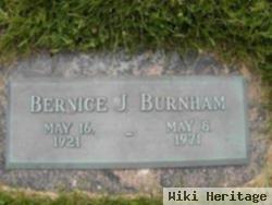 Bernice J Burnham